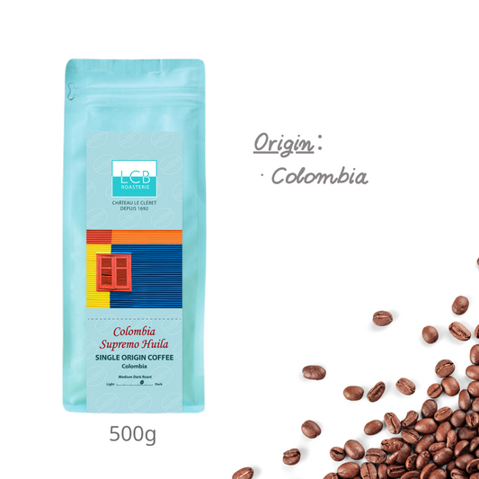 LCB – 哥倫比亞 蕙蘭 蘇帕摩 純原單品咖啡豆 Single Origin Coffee (Colombia Supremo Huila)(500g)